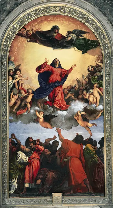Asunción de la Virgen, Tiziano Vecellio