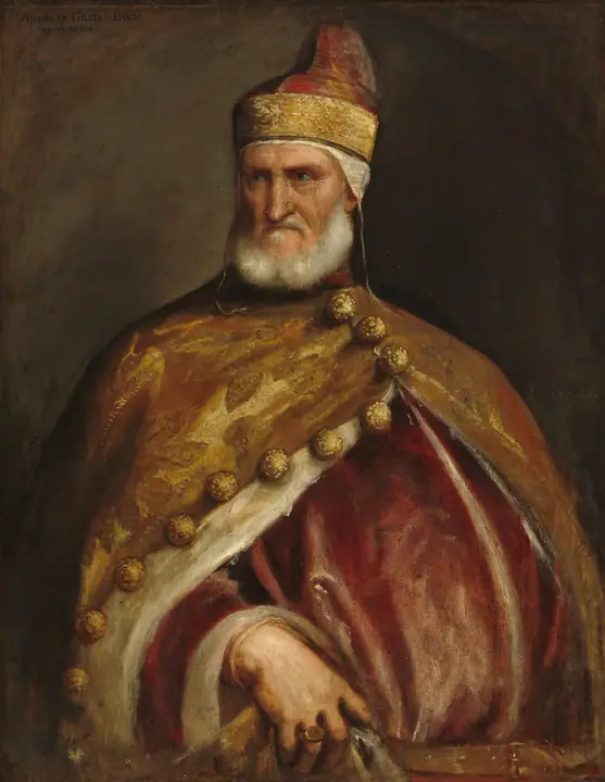 El dux Andrea Gritti, Tiziano Vecellio