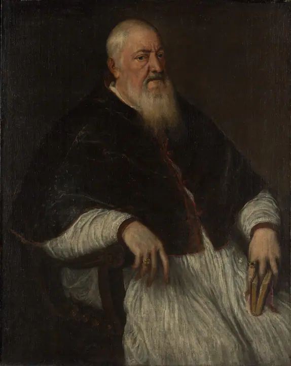 Filippo Archinto (c. 1500–1558), arzobispo de Milán, Tiziano Vecellio