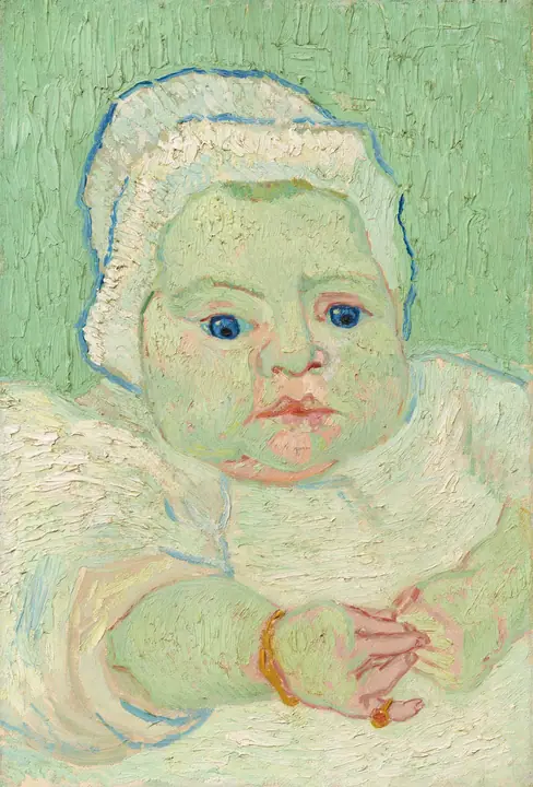 El bebé de Roulin, Vincent van Gogh
