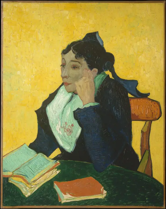 La arlesiana, Madame Joseph-Michel Ginoux (Marie Julien, 1848-1911), Vincent van Gogh
