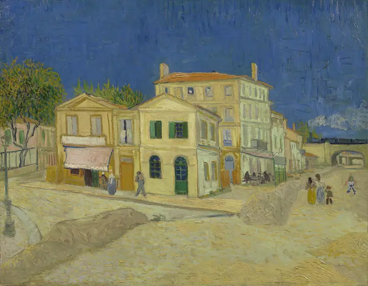 La casa amarilla, Vincent van Gogh
