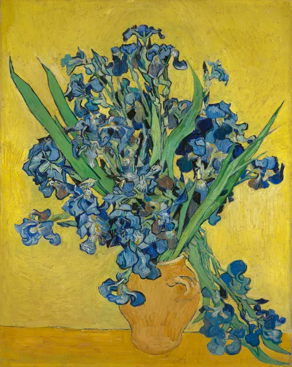 Lirios amarillos, Vincent van Gogh