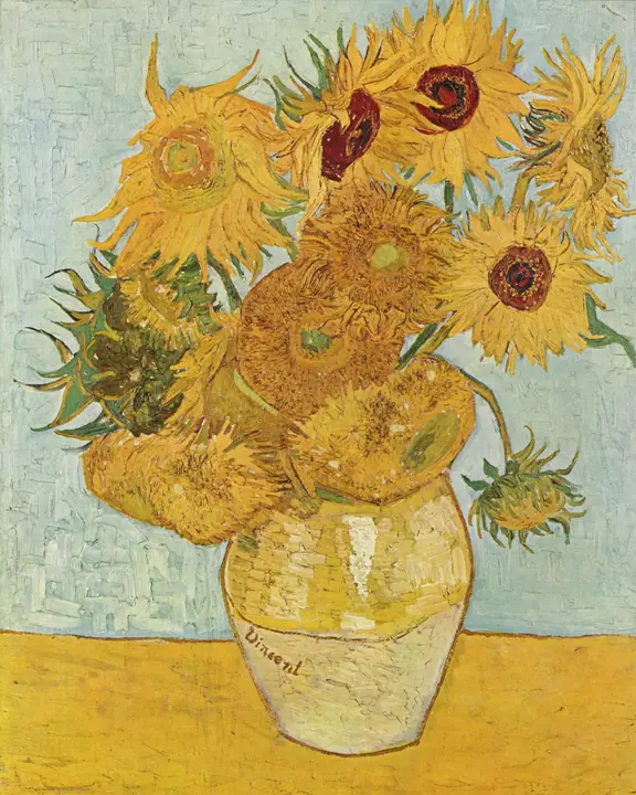 Los girasoles, Vincent van Gogh