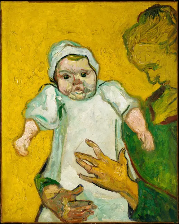 Madame Roulin y su bebé, Vincent van Gogh