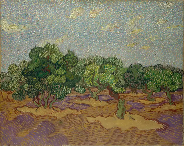 Olivos, Vincent van Gogh