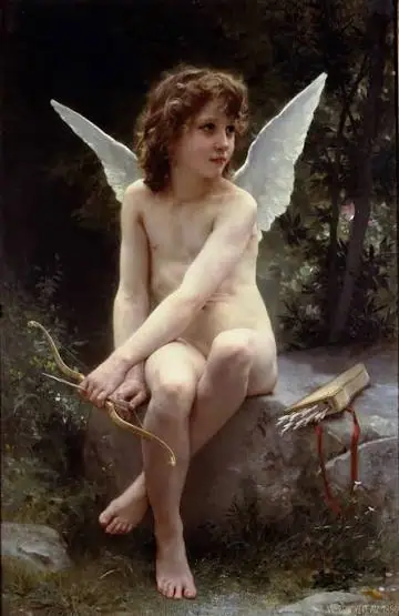 Amor al acecho, William-Adolphe Bouguereau