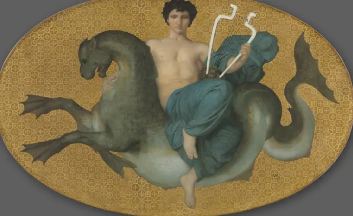 Arión sobre un caballito de mar, William-Adolphe Bouguereau