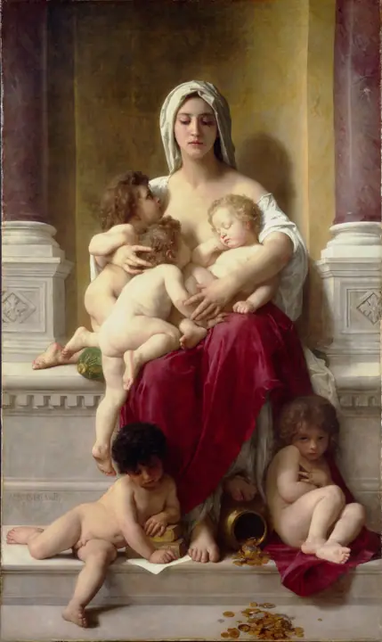 Caridad, William-Adolphe Bouguereau