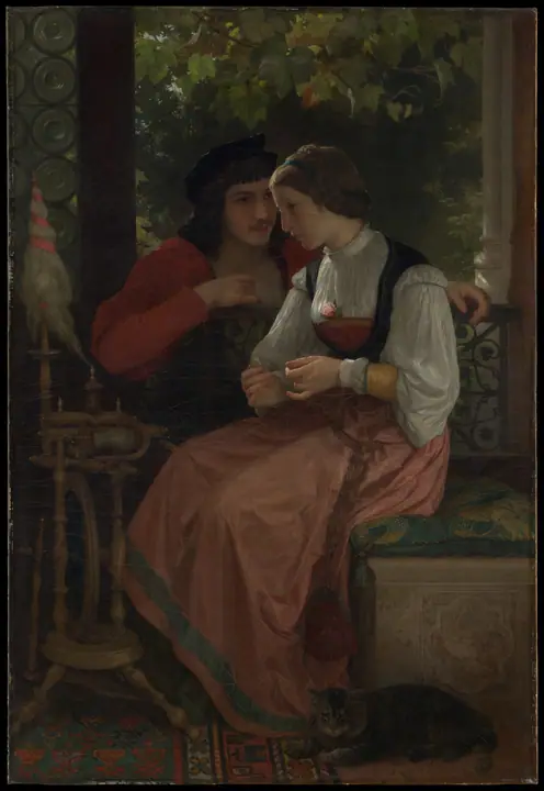 La propuesta, William-Adolphe Bouguereau