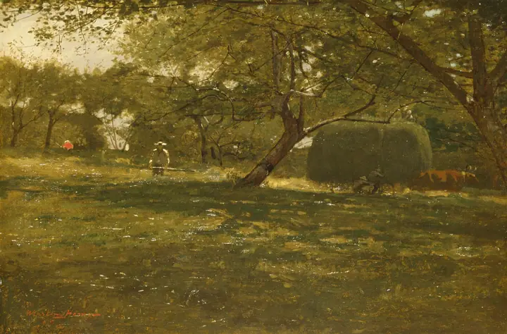 Escena de cosecha, Winslow Homer